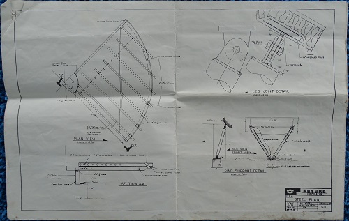 Futuro II - Plans - Steel Plan - S-1 - 011470