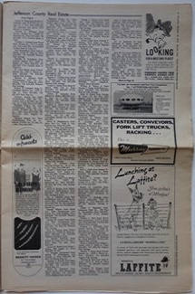 Cervi's Rocky Mountain Journal - Futuro Ad - Displayed In Englewood, CO - 100972