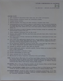 Futuro Corporation Of Colorado - Undated Futuro Fact Sheet