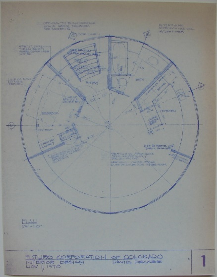 Architectural Plan - David Decker - Interior design - 110170 - 1