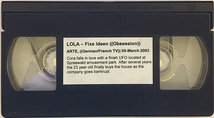 French/German TV Video Tape
