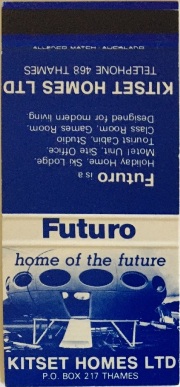 Kitset Homes Matchbook Cover Proof