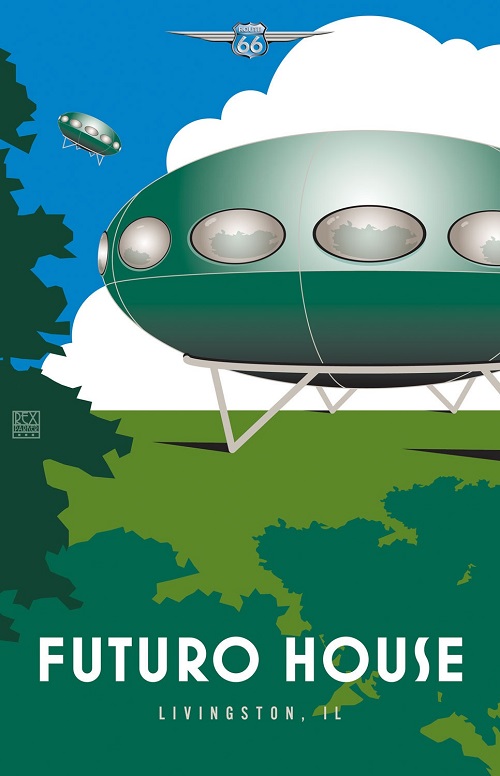 Livingston - Rex Parker Poster