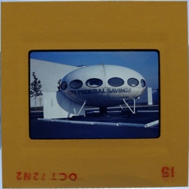 35mm Slide - Futuro Woodbridge Mall October 1972 - 9