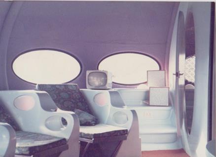 Futuro - Lancashire, UK - 1970's - Interior - Brian M. Carr