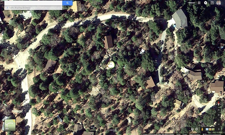 Futuro, Idyllwild, California, USA - Google Maps Screenshot